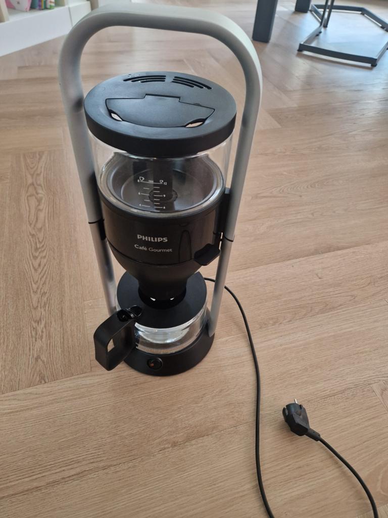 Philips Café Gourmet Koffiezetapparaat, Koffiemachine, Gemalen koffie, Ophalen of Verzenden, Zo goed als nieuw
