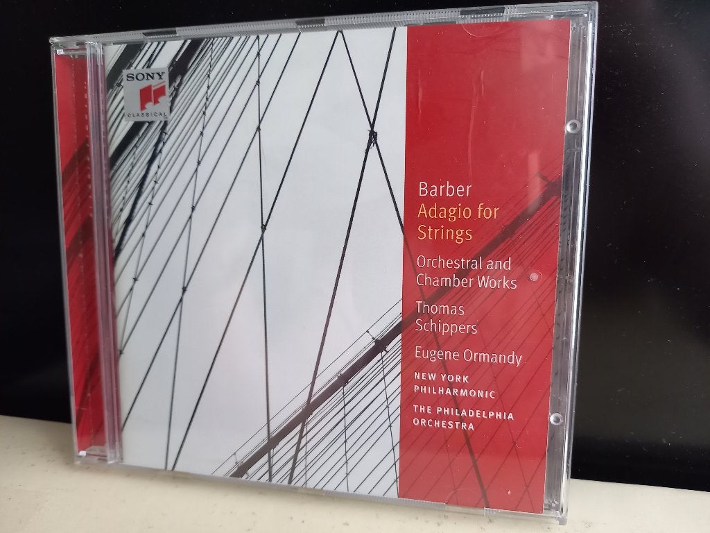 Barber: Adagio for Strings - Th.Schippers/ Eugene Ormandy, Ophalen of Verzenden, Zo goed als nieuw, Overige typen