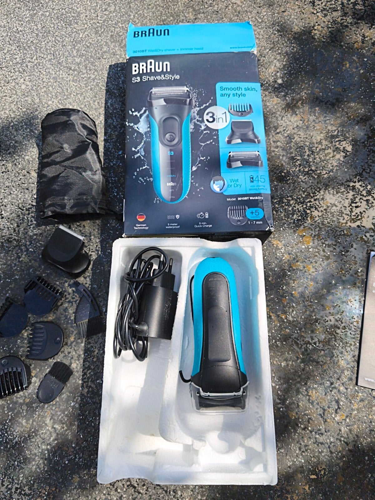 Braun Series 3 Shave&Style 3010BT Scheerapparaat Nieuw, Witgoed en Apparatuur, Persoonlijke-verzorgingsapparatuur, Ophalen, Nieuw