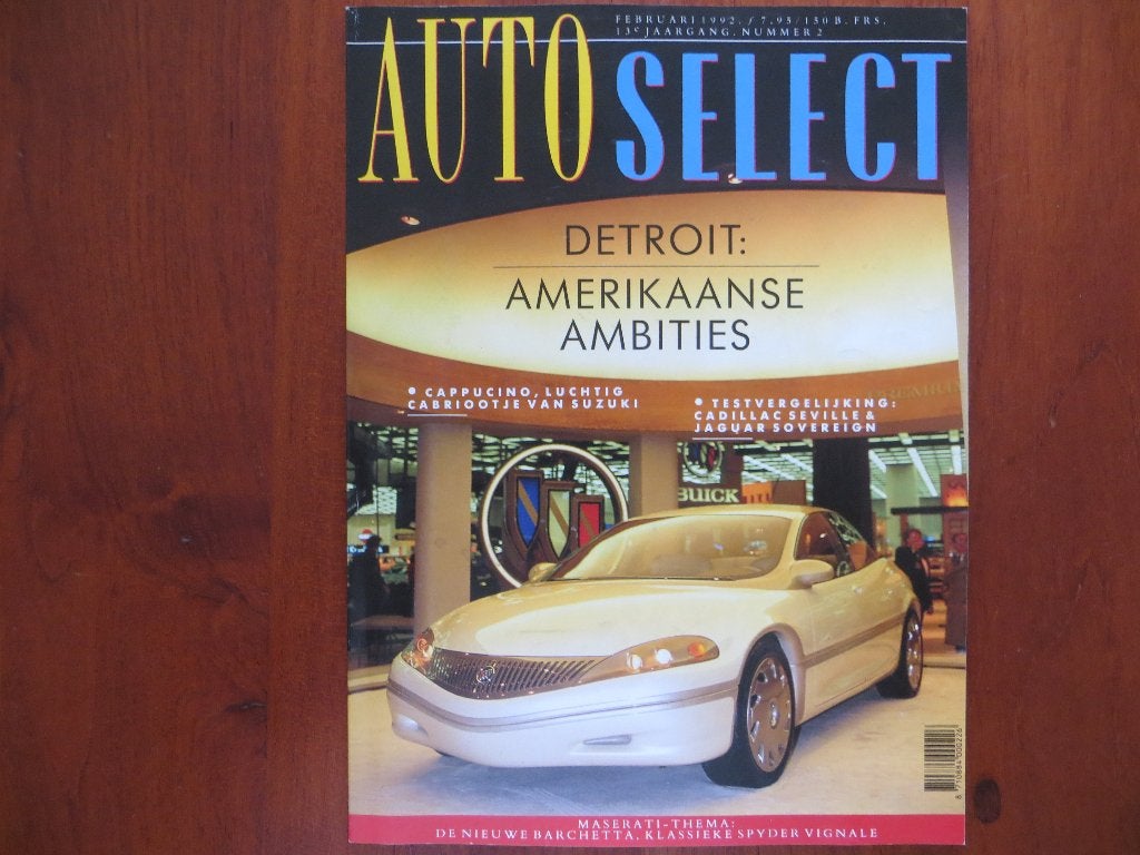 Autoselect 2 1992 Suzuki Cappucino, Cadillac Seville, Jaguar, Ophalen of Verzenden, Nieuw, Volkswagen