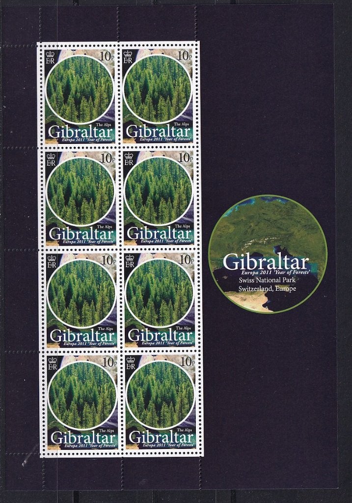 Gibraltar 1421/24 Bogen 2011 postfris, Ophalen of Verzenden, Postfris