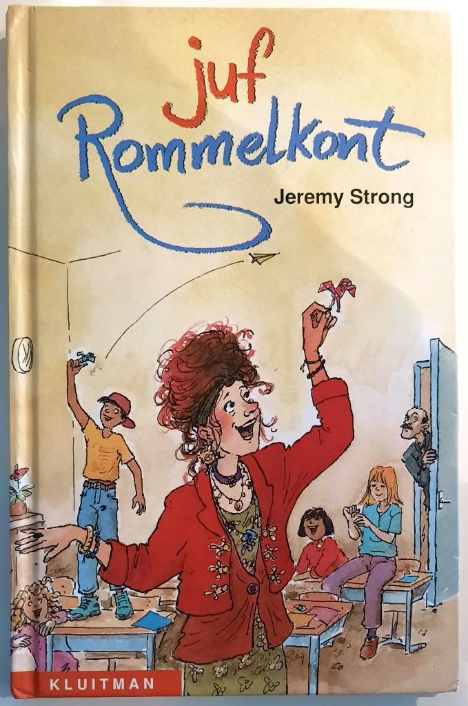 "Juf Rommelkont" Jeremy Strong, Ophalen of Verzenden, Zo goed als nieuw, Jeremy Strong, Fictie algemeen