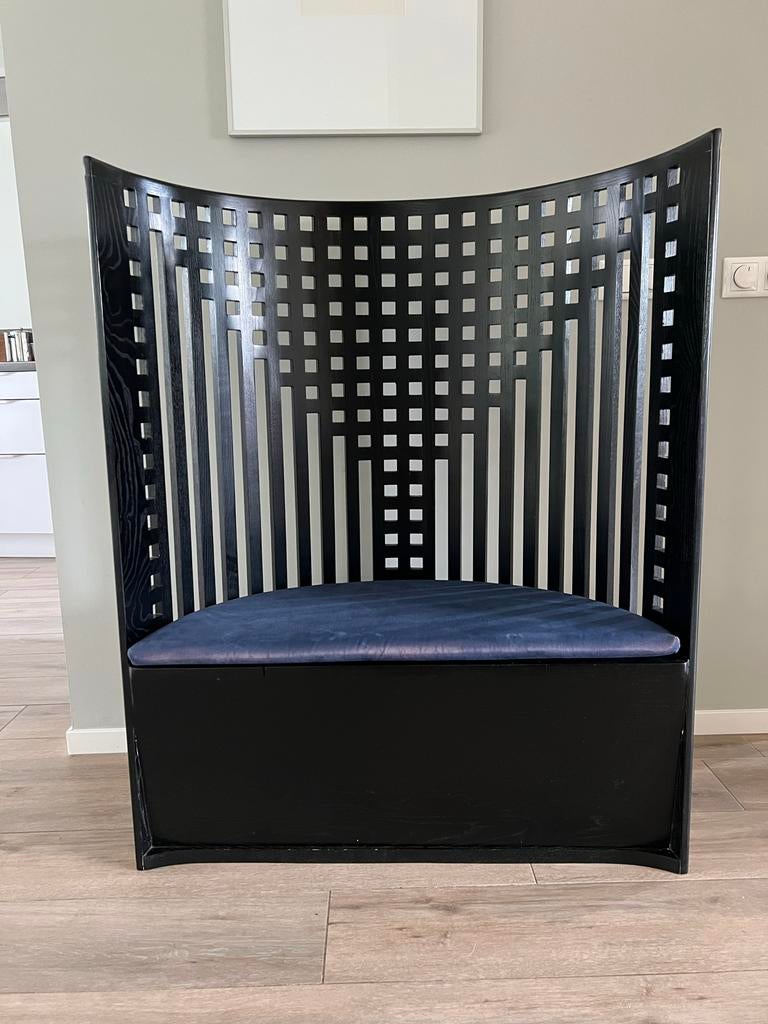 Charles Mackintosh Willow 1 chair geproduceerd in Italië, Ophalen, Zo goed als nieuw