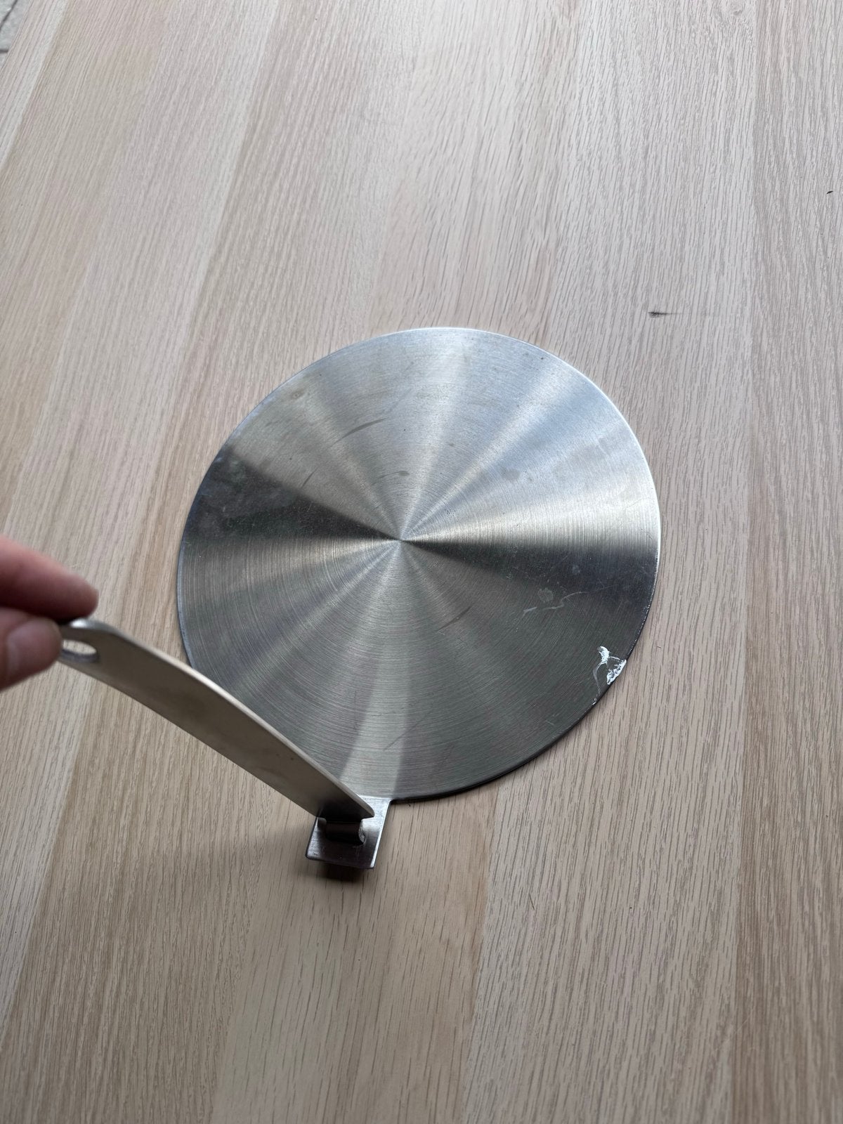Inductie Adapter Plaat - Roestvrij Staal, Ophalen, Zilver, Metaal, Overige merken