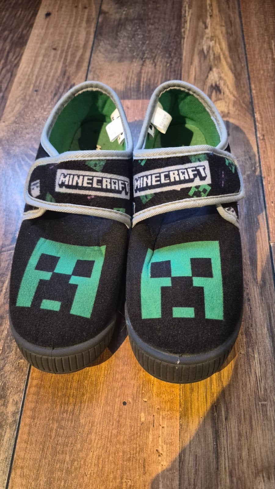 Minecraft sloffen mt 36, Gebruikt, Jongen of Meisje, Overige typen, Minecraft