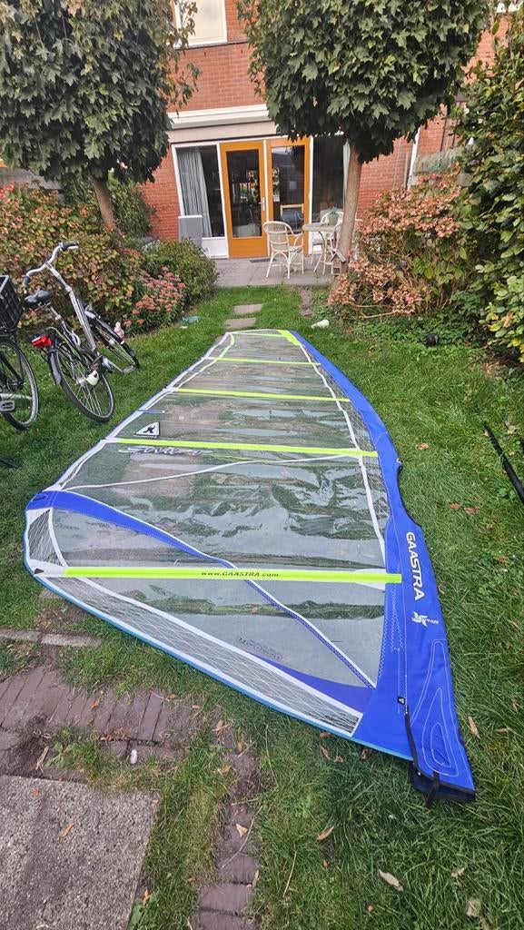 Gaastra Swift 7.5 windsurfzeil, ook te ruil, Ophalen, Gebruikt, Zeil