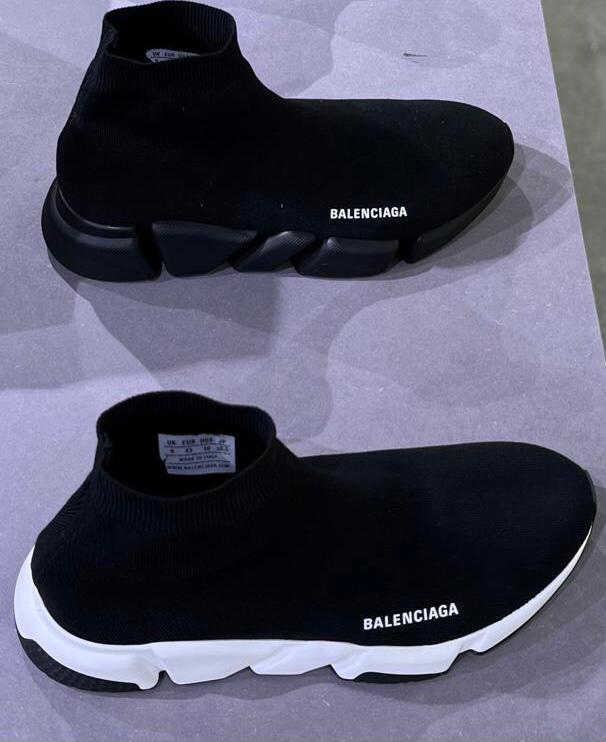 Balenciaga speedrunners zwart wit speedrunner sok, Kleding | Heren, Schoenen, Ophalen of Verzenden, Zwart