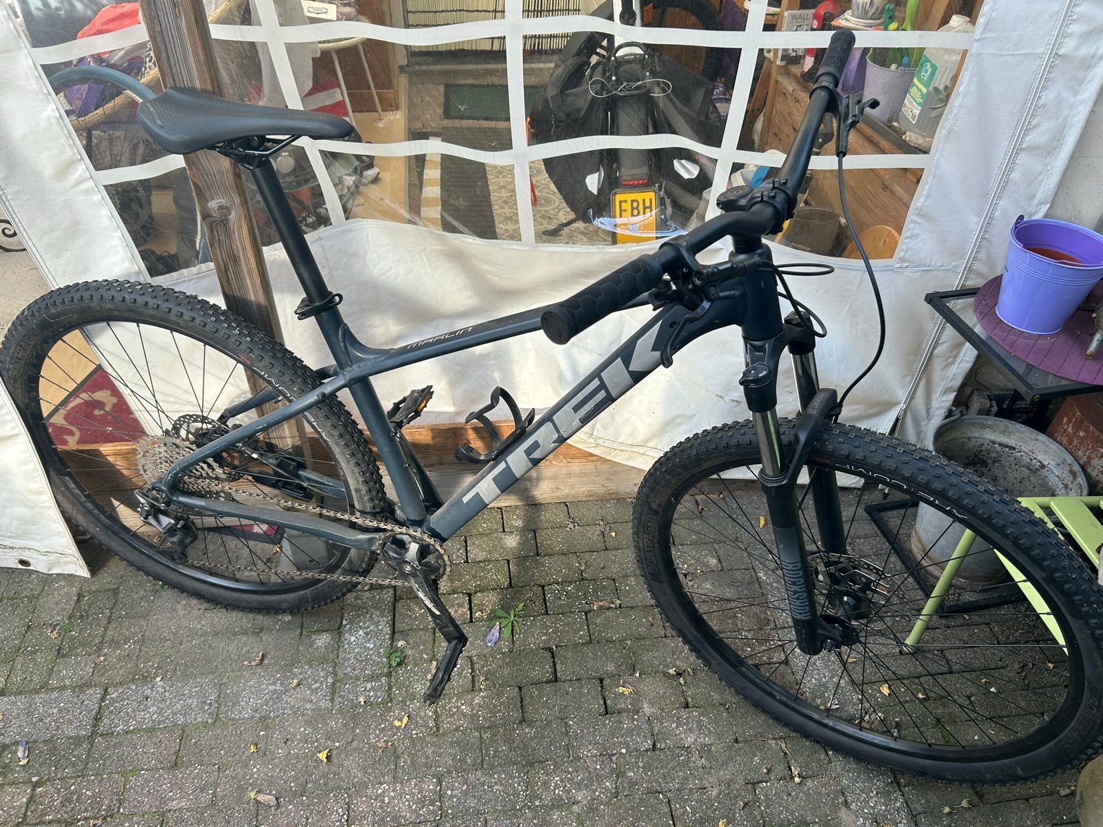 Trek Marlin 7 Mountainbike - Zo goed als nieuw, 28 inch, Vering, Zo goed als nieuw, Meer dan 20 versnellingen