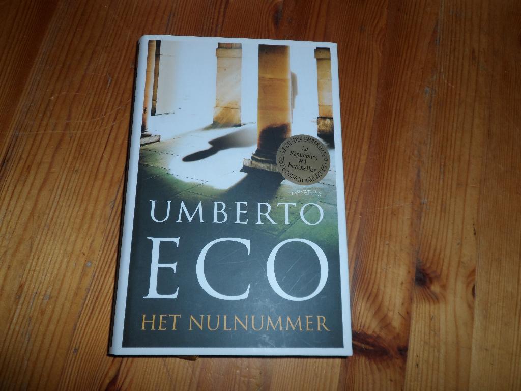 Umbert eco - het nulnummer, Ophalen of Verzenden, Zo goed als nieuw