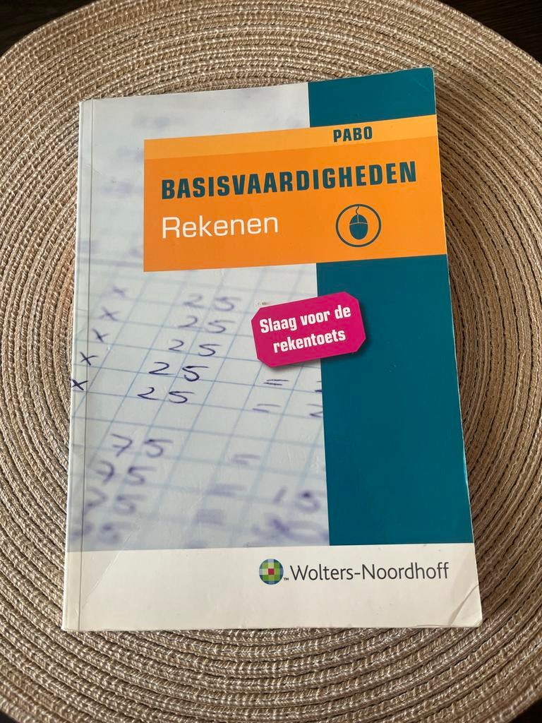 Boek Basisvaardigheden Rekenen PABO, Ophalen of Verzenden, Beta, Gelezen, HBO