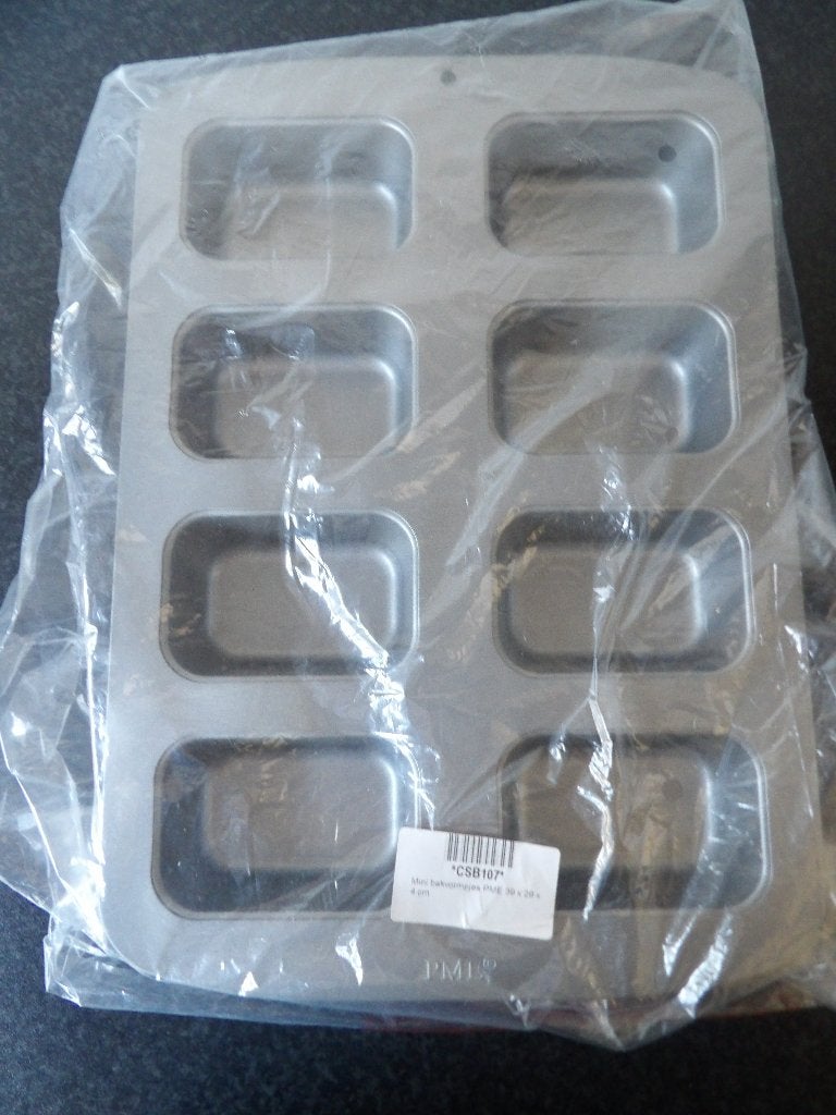 nieuw bakvorm PME mini bakvormpjes  (8 stuks) 39x29x4 cm, Ophalen of Verzenden, Nieuw, Cupcakes, Bakvorm