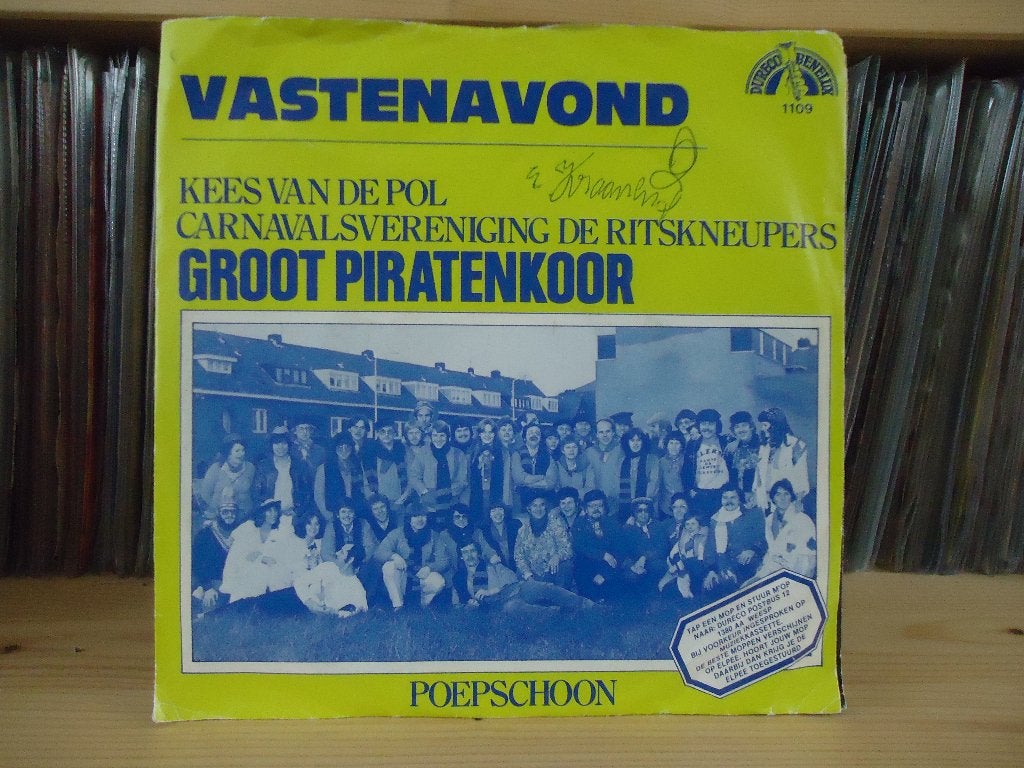 7" Single Kees Van De Pol - Vastenavond / Poepschoon, Ophalen of Verzenden, Gebruikt, Pop