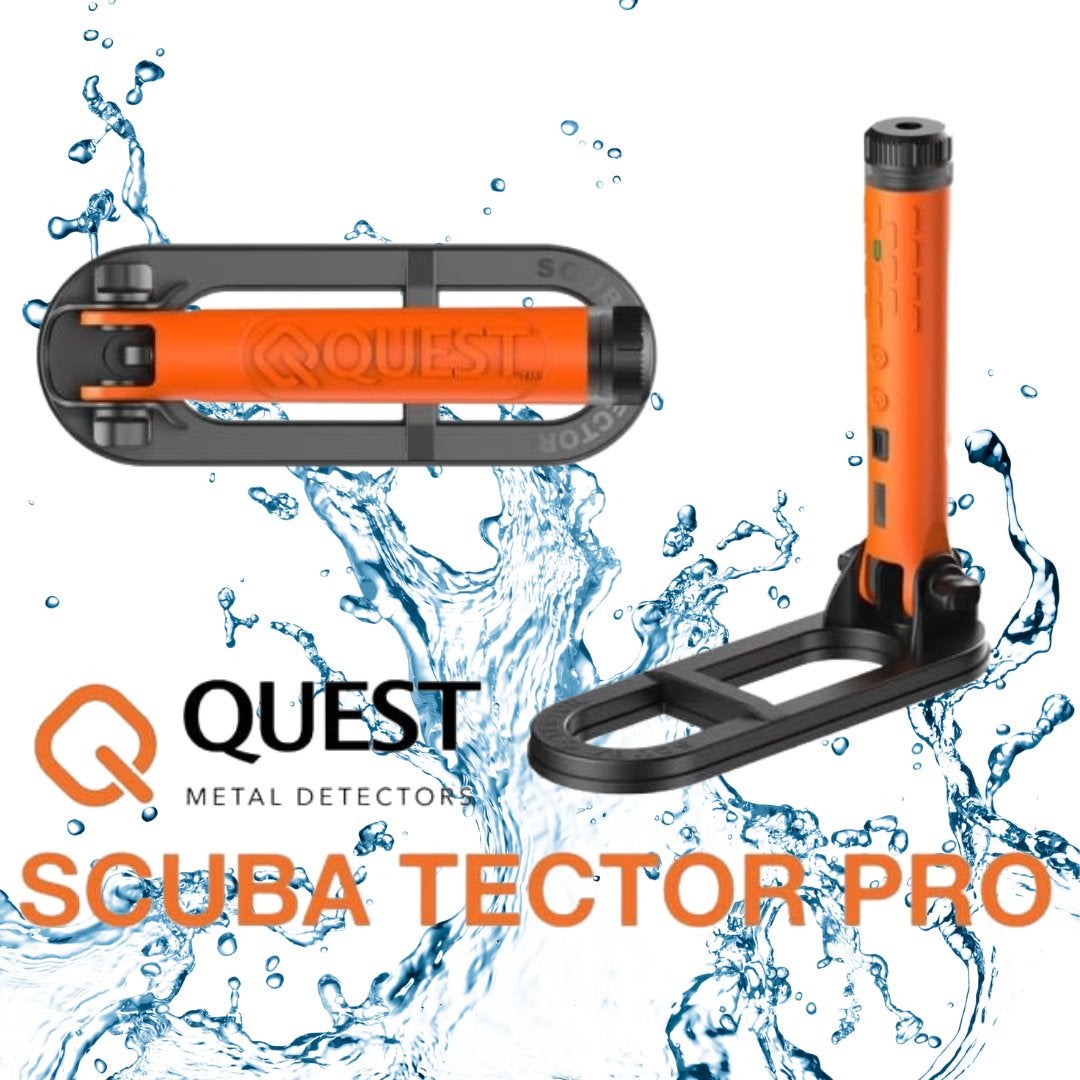 Quest Scuba Tector Pro Metaaldetector - inclusief steel!!, Hobby en Vrije tijd, Metaaldetectors, Overige merken, Nieuw, Ophalen of Verzenden