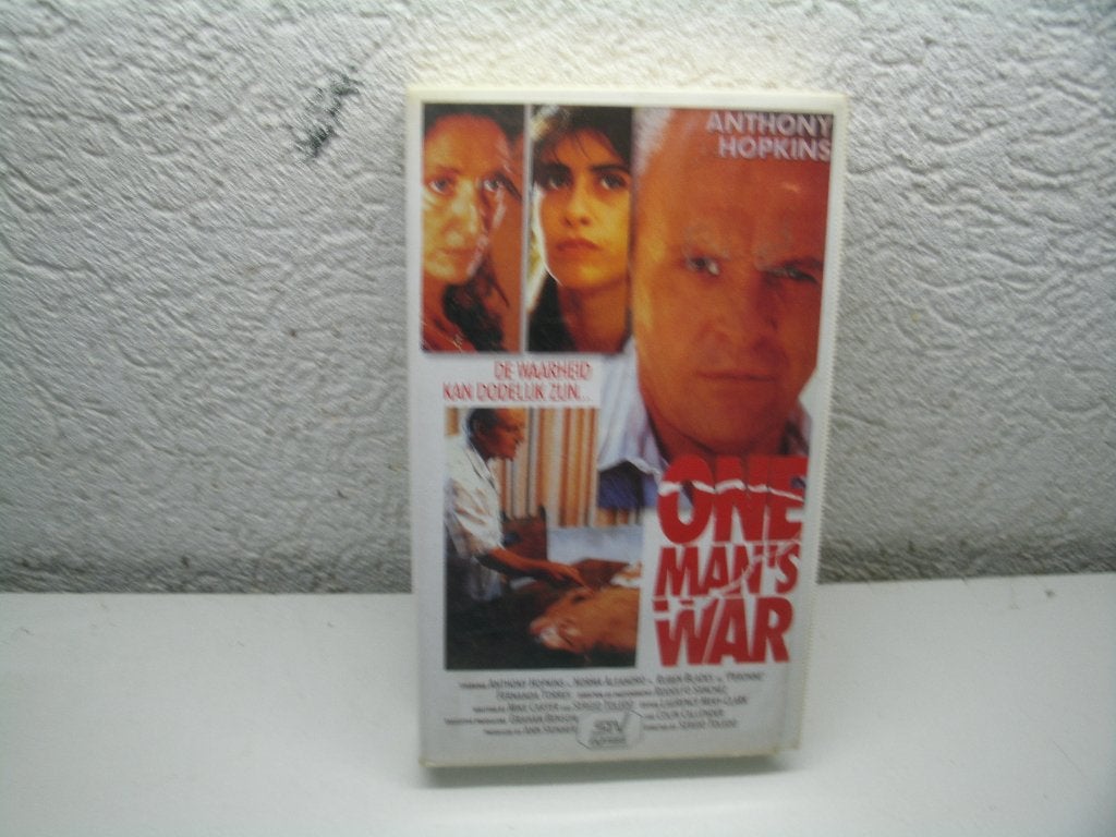 vhs 102b one man's war, Vanaf 16 jaar, Ophalen of Verzenden, Zo goed als nieuw, Actie en Avontuur