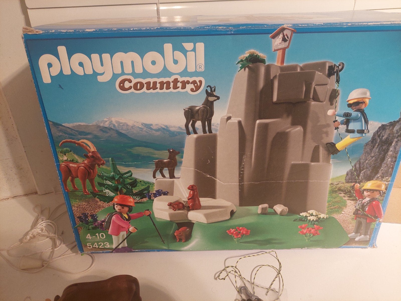 Playmobil 5523 Bergbeklimmen met extra figuren en doos, Ophalen, Gebruikt, Complete set, Overige typen