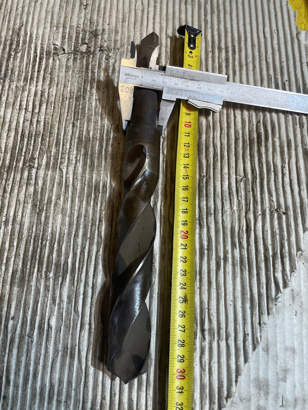 31 mm HSS Spiraalboor MC3 - Hoogwaardige Metaalboor, Doe-het-zelf en Verbouw, Ophalen, Gebruikt, Overige typen