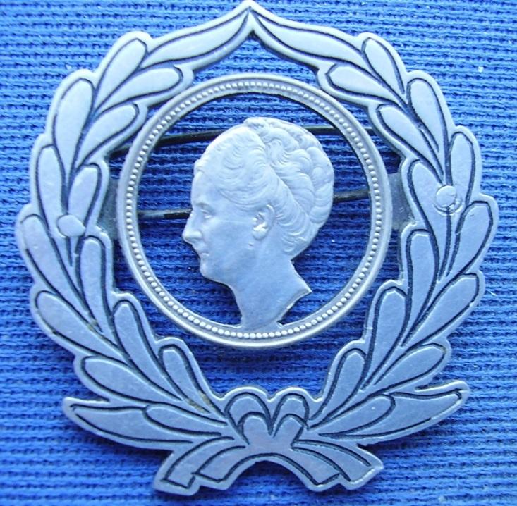Sierraad van uitgezaagd zilveren kwartje Wilhelmina, Ophalen of Verzenden, Zilver, Nederland