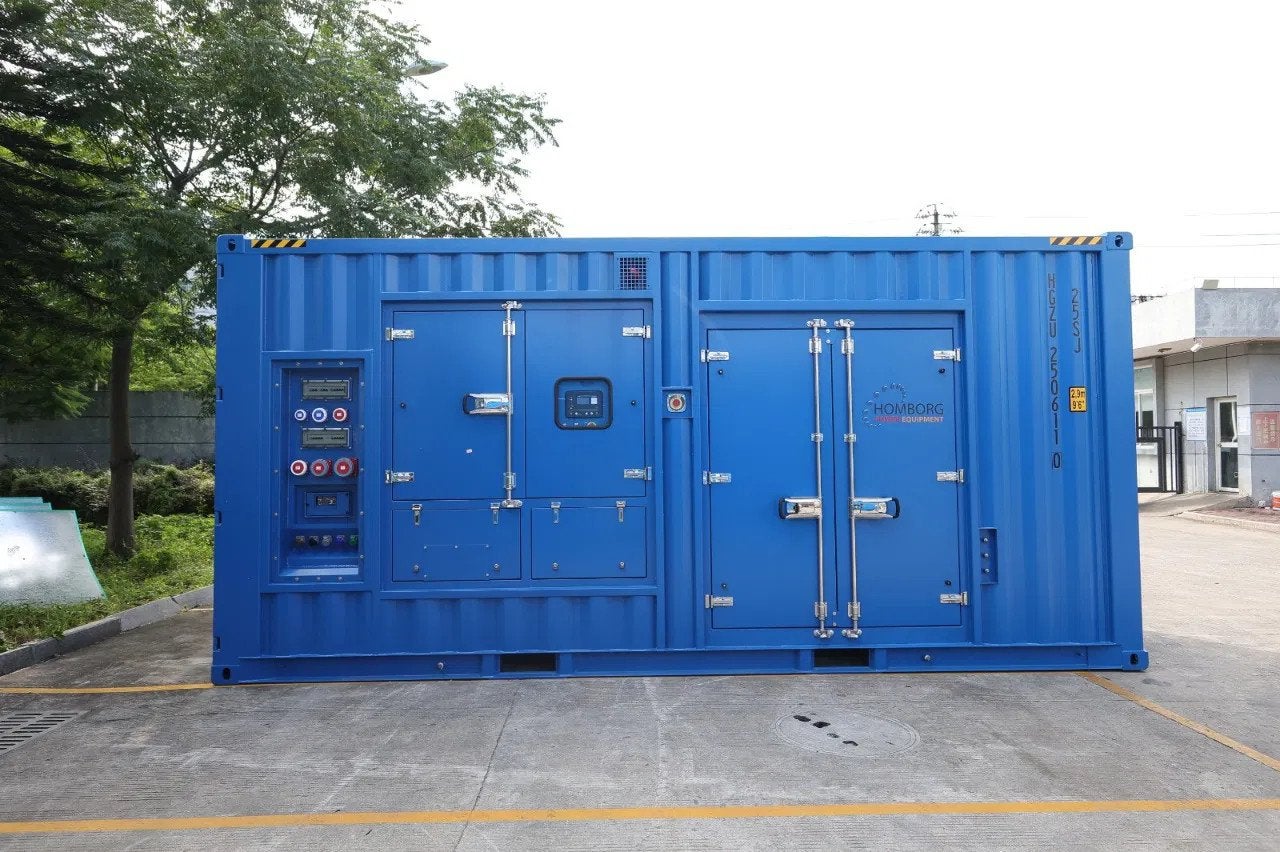 Cummins KTA 38 G5 Leroy Somer 1250 kVA Silent generatorset i, Ophalen of Verzenden