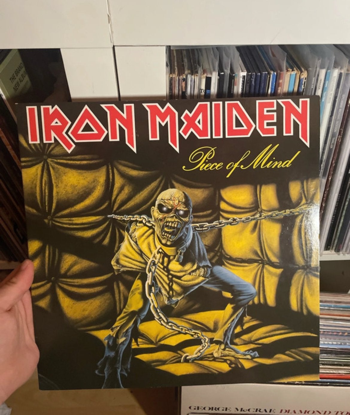 Iron Maiden - Piece of Mind (Originele uitgave), LP, Gebruikt, Hard Rock, Originele persing