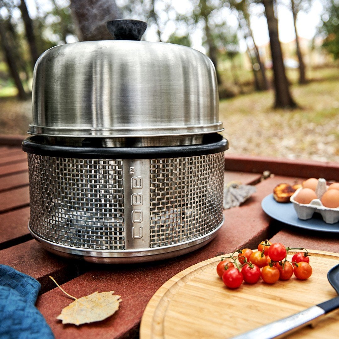 Cobb Premier Air BBQ ( Grill Deluxe ), Ophalen of Verzenden, Zo goed als nieuw