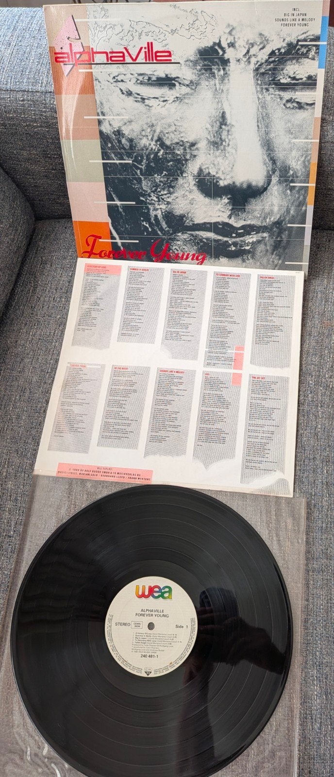 Alphaville Forever young LP in nette staat, Ophalen of Verzenden, Gebruikt