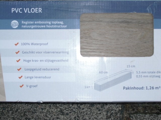 TE KOOP 5 M2 NIEUW PARKET, Nieuw, 10 m² of meer, 10 tot 30 cm, Hout