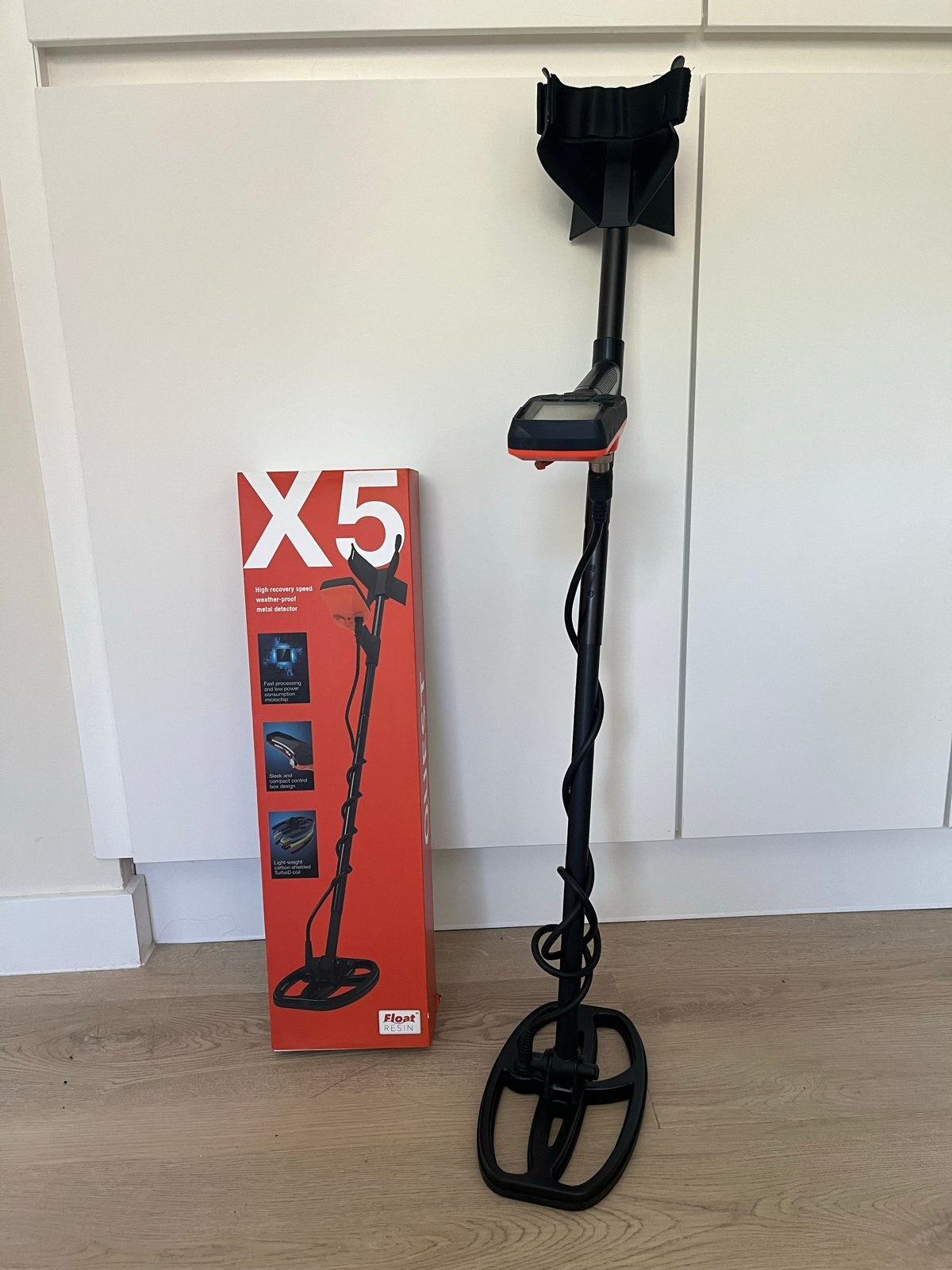 Quest X5 Metaaldetector met XPointer en accessoires, Overige merken, Ophalen of Verzenden, Zo goed als nieuw, 30 cm of minder