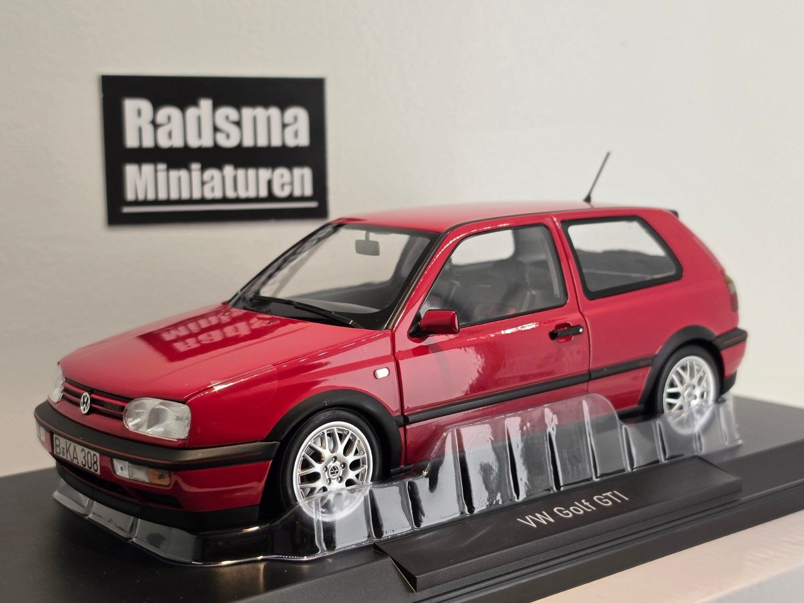 Volkswagen Golf Mk3 Gti - Rood 20jahre - 1:18 Norev, Auto, Nieuw, Norev, Ophalen of Verzenden