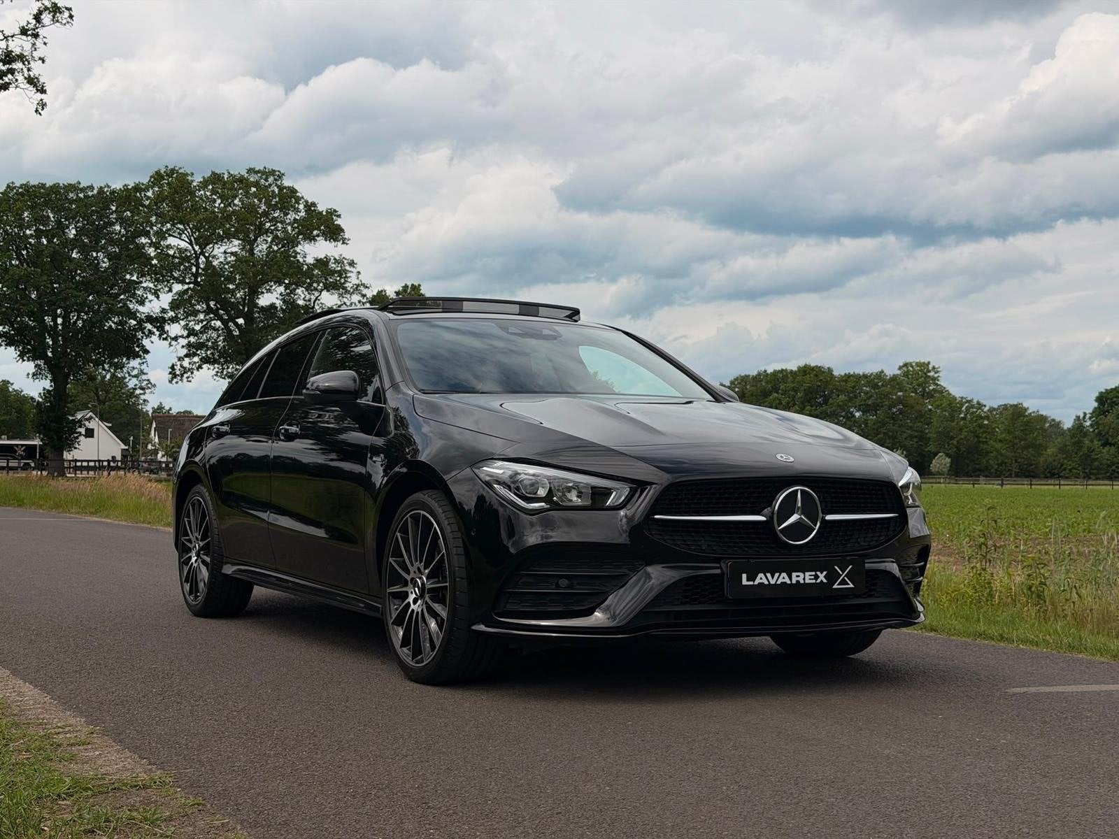 Prachtige Mercedes-Benz CLA 250 e 218pk 8G-DCT 2021 Zwart, Auto's, CLA, Zwart, Plug-in hybride, Stationwagon