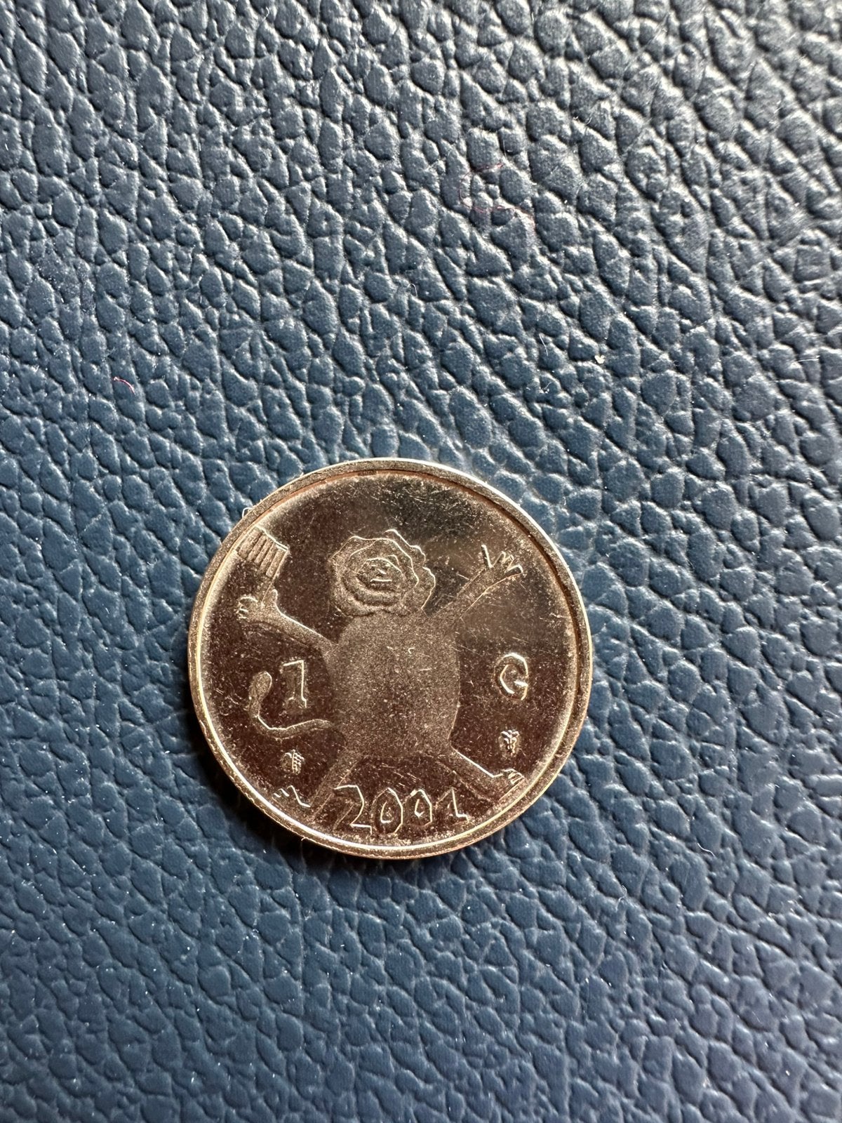 Loeki, de laatste gulden uit 2001, Ophalen, Koningin Beatrix, 1 gulden