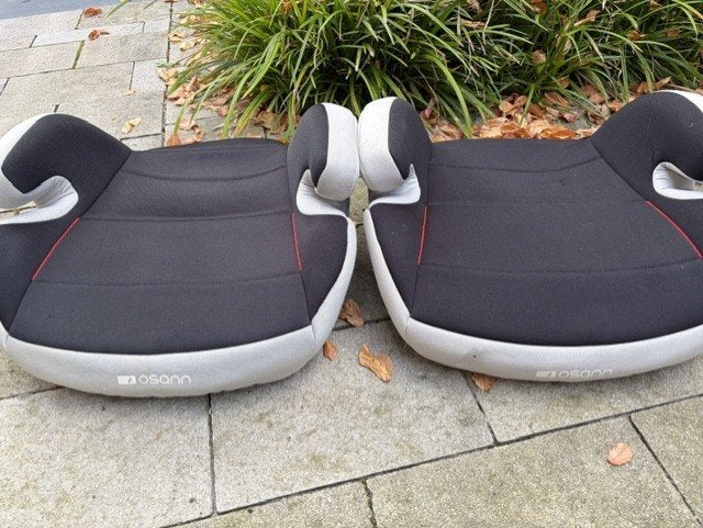 2x Osann Junior Isofix Shadow zitverhoger met Isofix, Gebruikt, 15 t/m 36 kg, Isofix, Ophalen