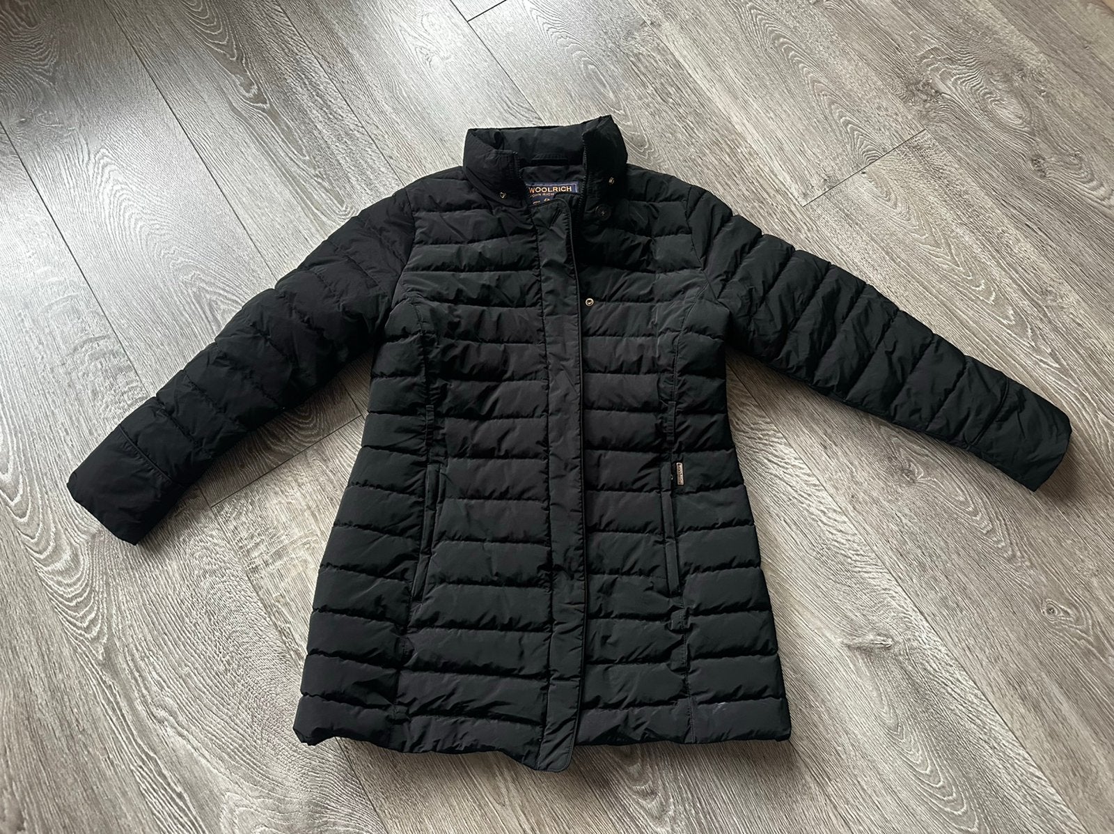 Woolrich winterjas maat XXL, Kleding | Dames, Ophalen of Verzenden, Gedragen, Maat 46/48 (XL) of groter, Zwart