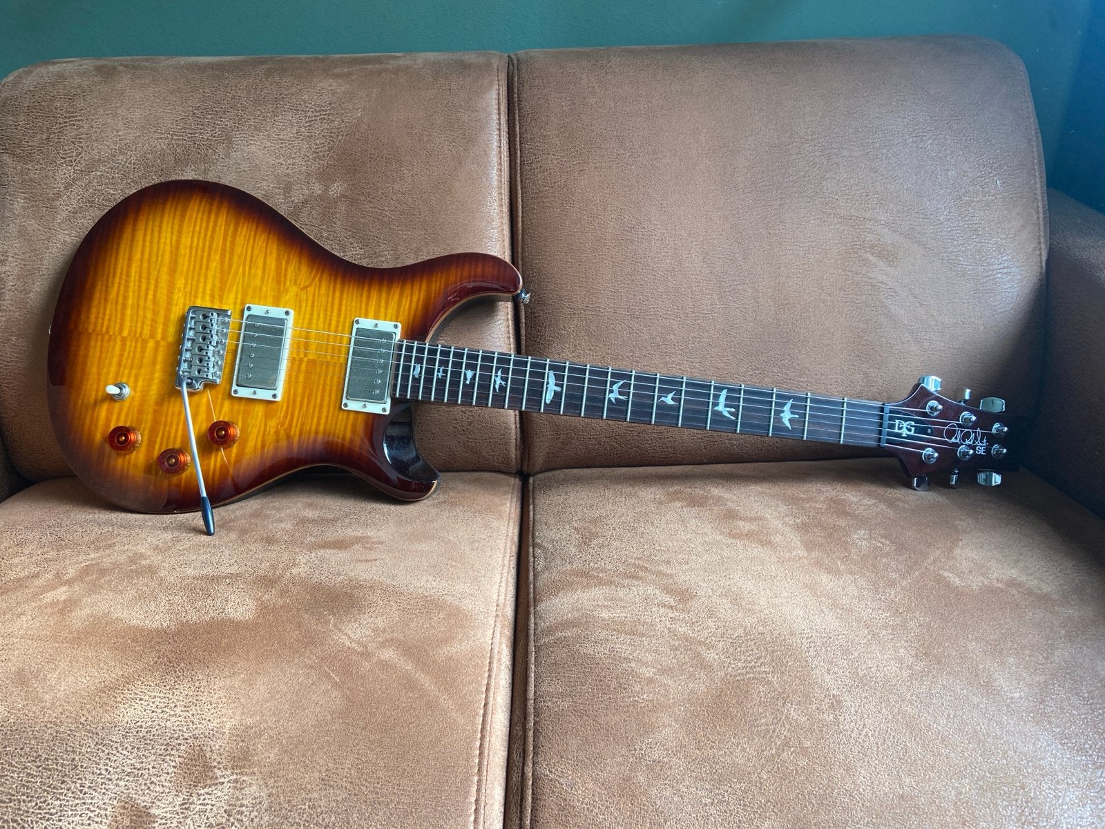 PRS SE DGT, Ophalen of Verzenden, Zo goed als nieuw, Solid body, Paul Reed Smith