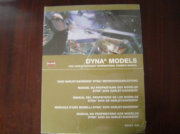 HARLEY DAVIDSON 2005 DYNA models owner's manual, Ophalen of Verzenden, Harley-Davidson of Buell
