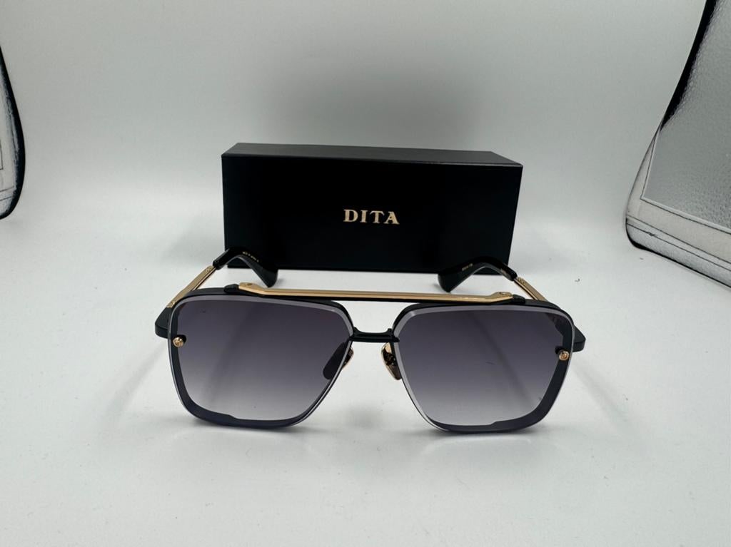 Dita Mach-Six ‘Black-Gold’, Overige merken, Zonnebril, Overige kleuren, Nieuw