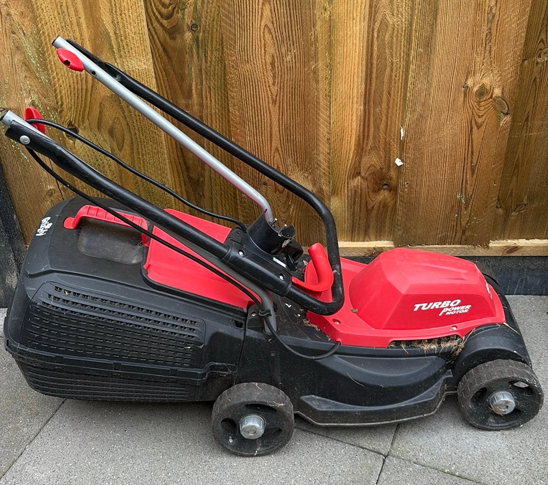 elektrische grasmaaier, Tuin en Terras, Grasmaaiers, Ophalen, Gebruikt, Elektrische grasmaaier