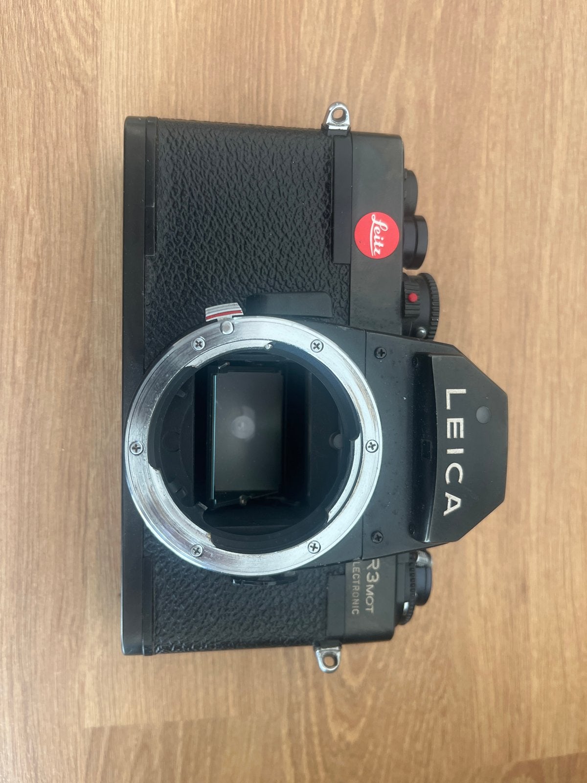 Leica R3 MOT Electronic Spiegelreflexcamera, Ophalen of Verzenden, Gebruikt, Spiegelreflex, Leica