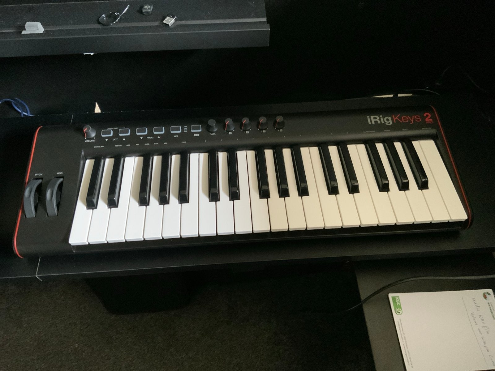 iRig Keys 2 Pro - Zo goed als nieuw, incl. factuur, Overige merken, Midi-aansluiting, Zo goed als nieuw, Overige aantallen
