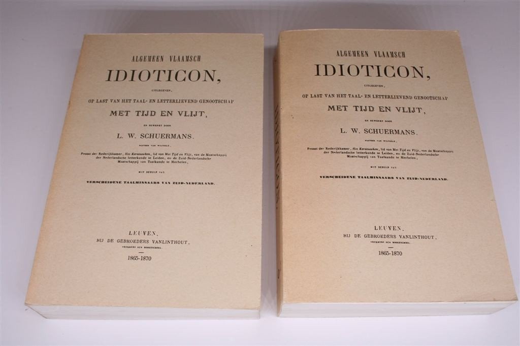 Vlaamsch Idioticon — Herdruk van de Uitgave 1865-1883, Ophalen of Verzenden, Gelezen, Van Dale