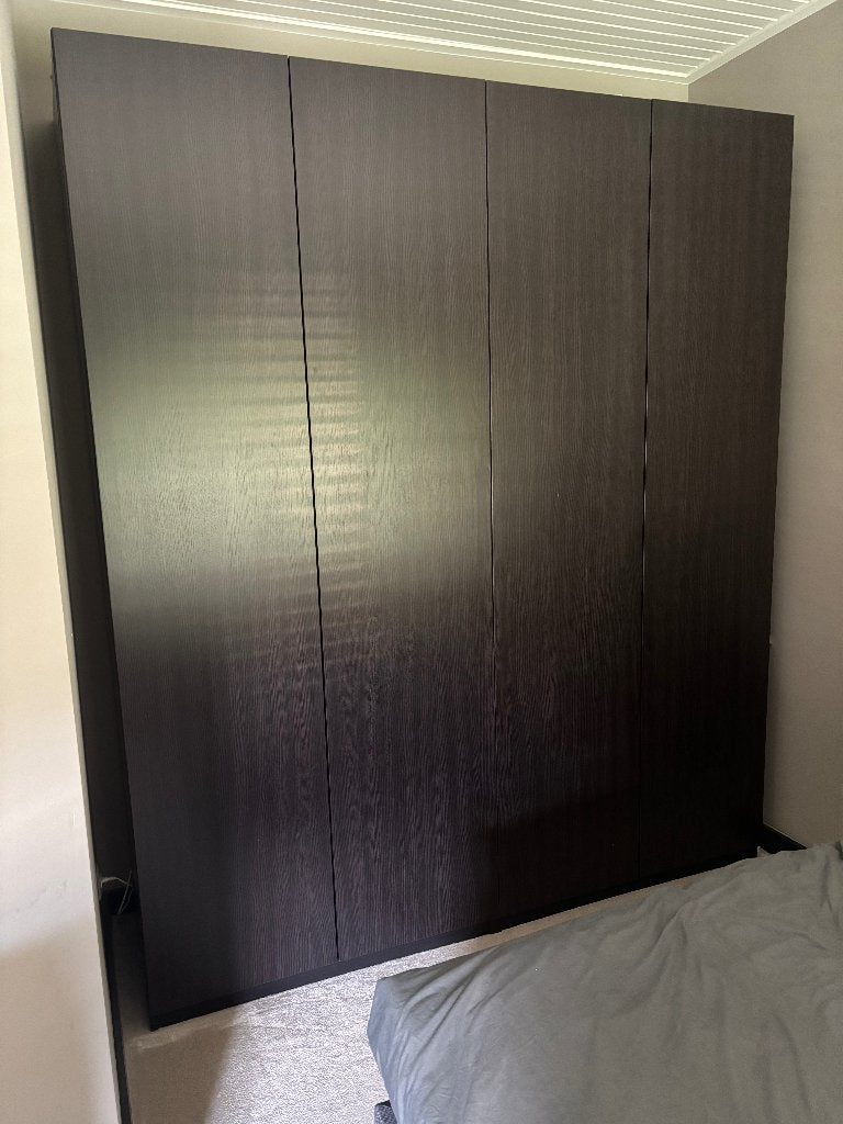Kledingkast, Gebruikt, 100 tot 150 cm, 200 cm of meer, Eikenhout