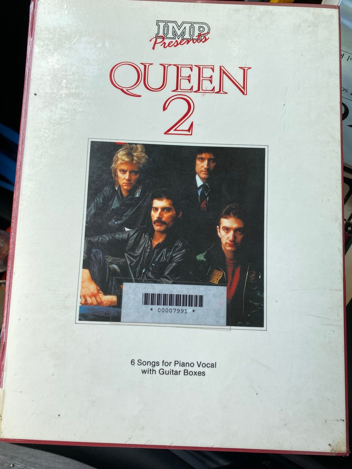 Queen 2 Bladmuziek - Piano, Zang, Gitaar (1989), Ophalen of Verzenden, Gitaar, Gebruikt, Rock en Metal
