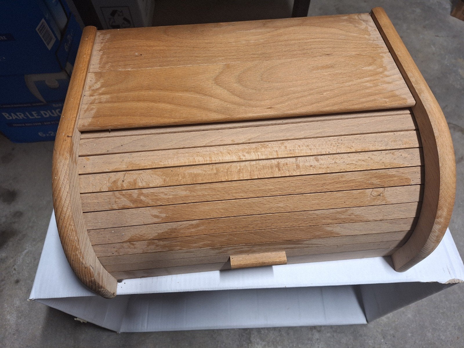 broodtrommel/hout/keuken/decoratie/tafel/bakken, Ophalen of Verzenden