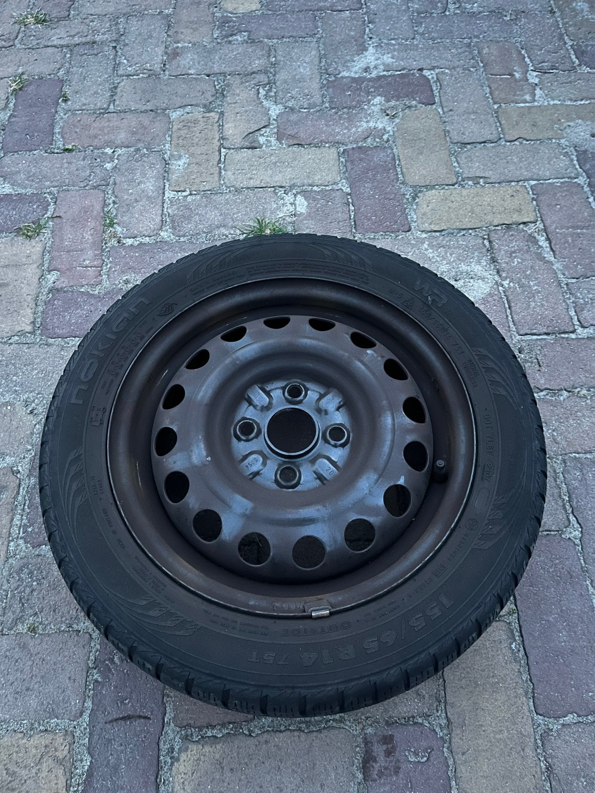 8X stalen velgen 14 inch 4x100  C1/Peugeot 107/Toyota Aygo, Ophalen, Gebruikt