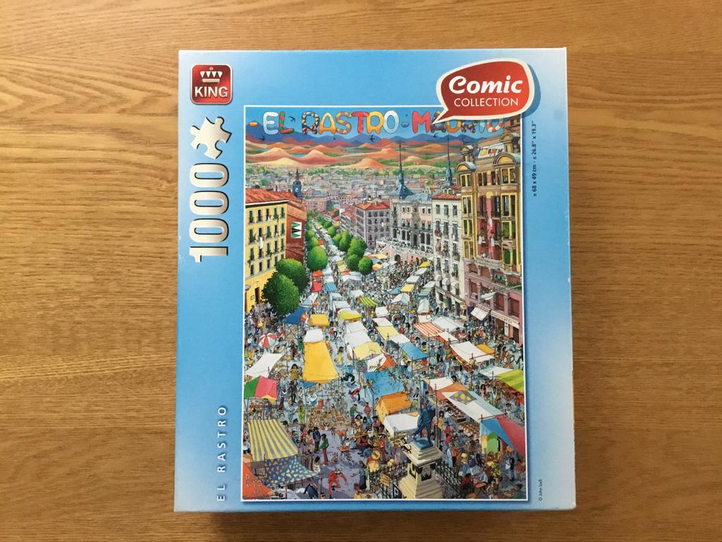 Puzzel Barcelona 1000 stukjes, Ophalen, Zo goed als nieuw