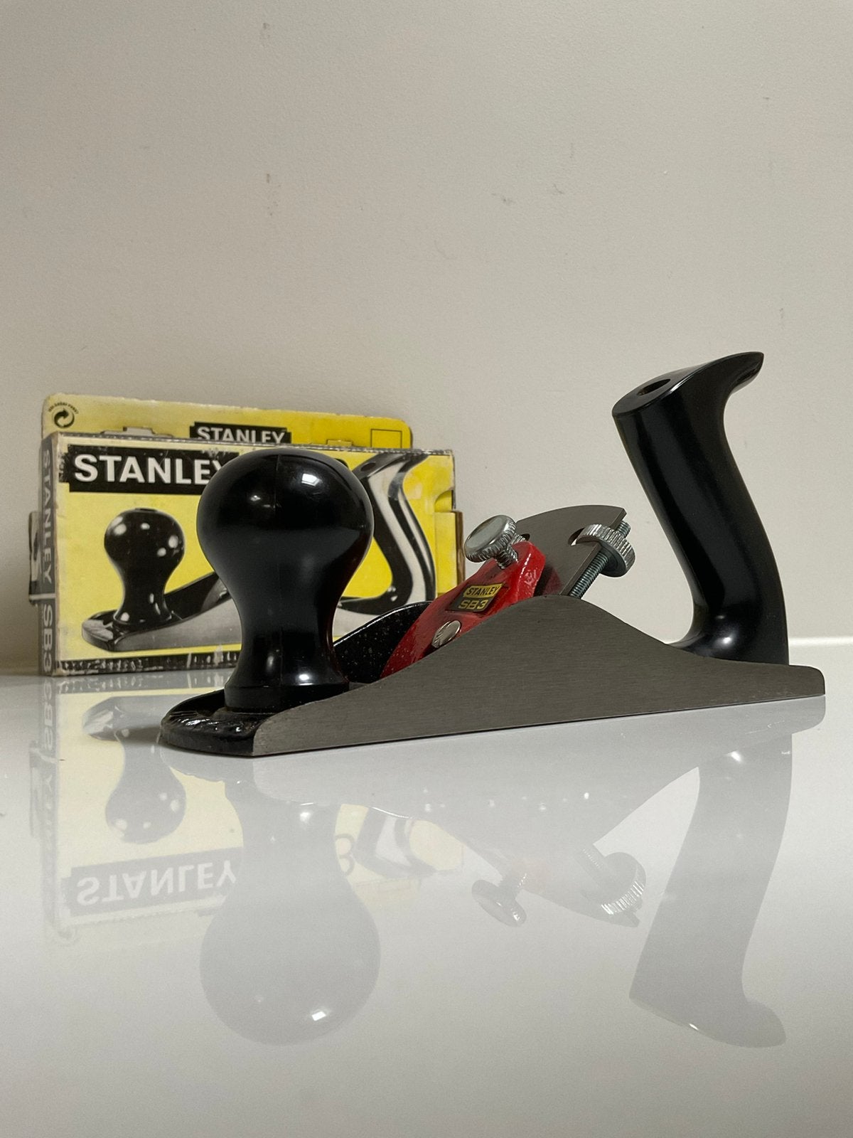 Stanley SB3 schaaf ca 1980 (in originele doos), Ophalen of Verzenden, Zo goed als nieuw