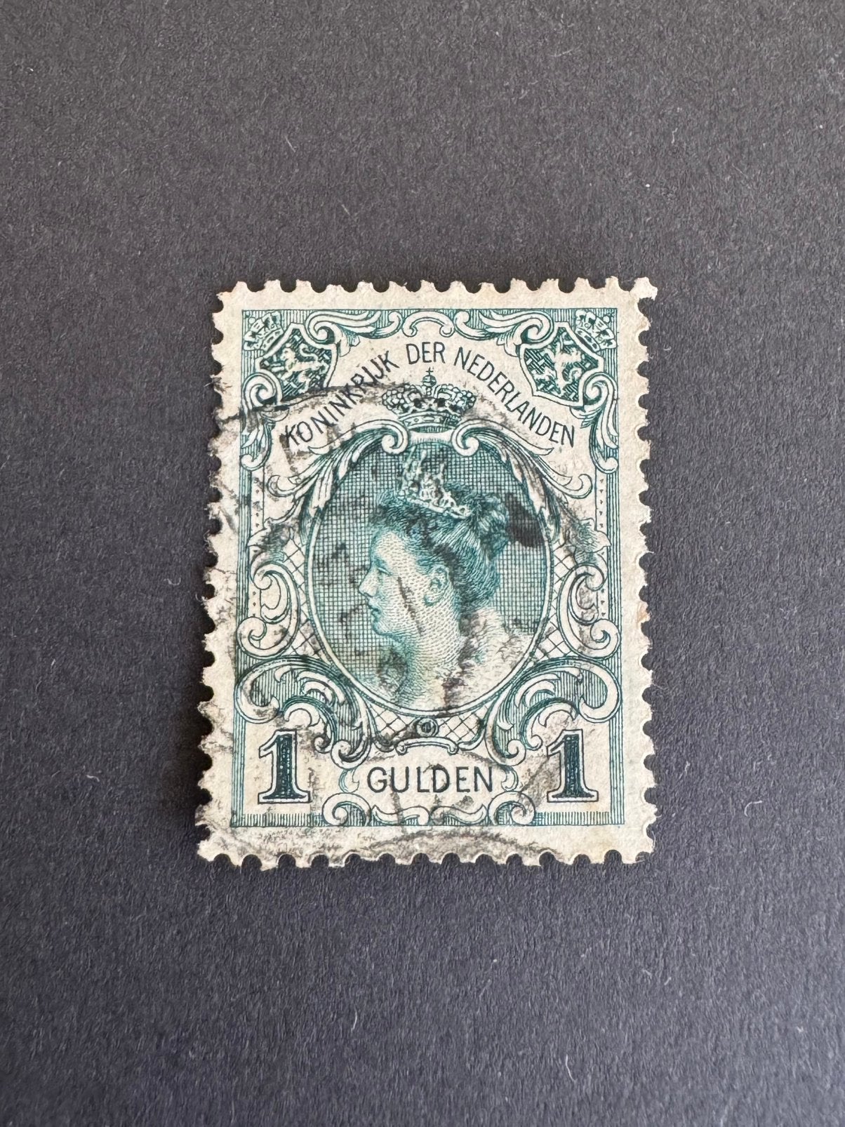 1898 Kroningsgulden NVPH nr 49 gestempeld, Postzegels en Munten, Postzegels | Nederland, Verzenden, T/m 1940, Gestempeld
