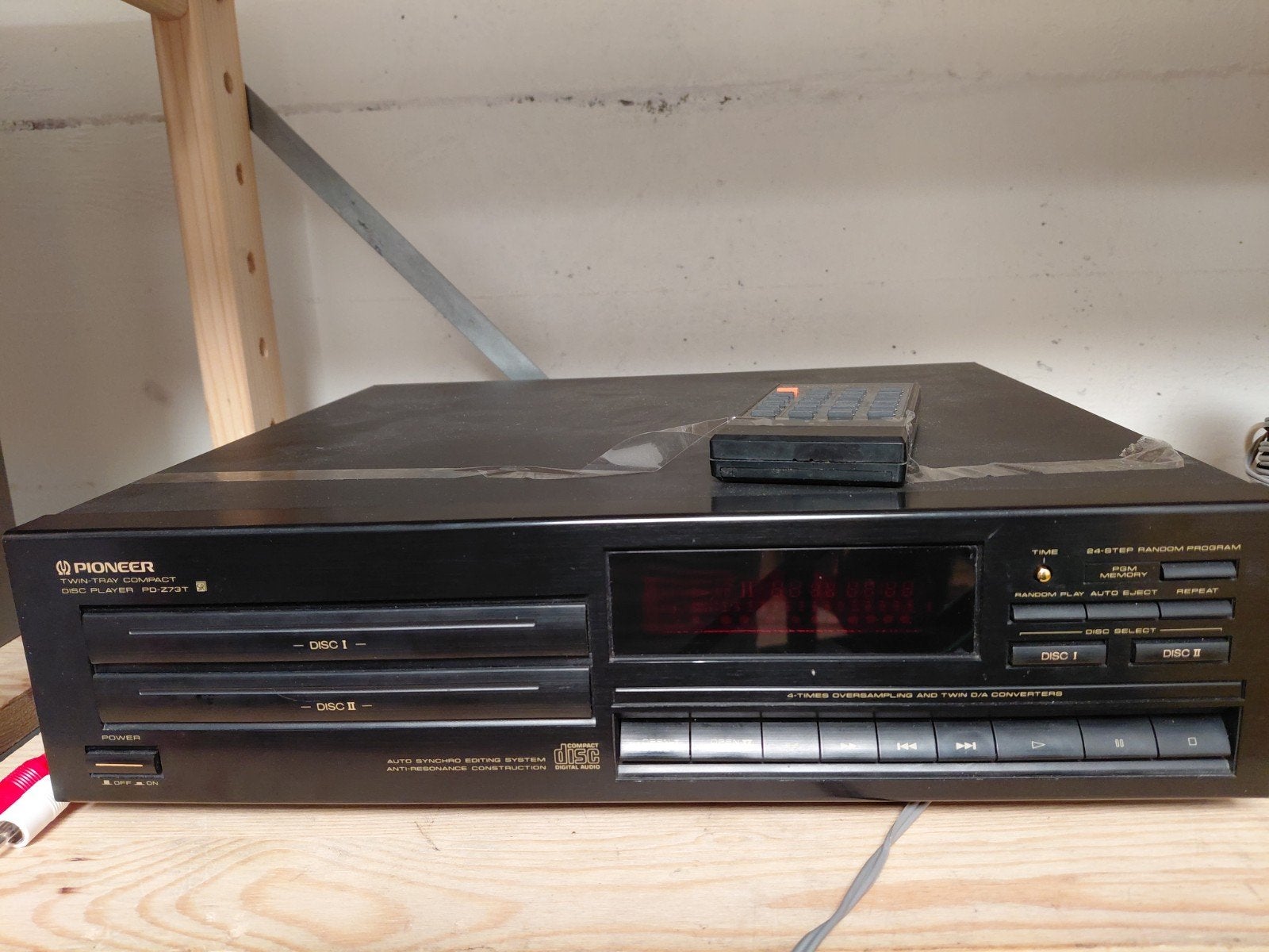 Pioneer PD-Z73T Twin-Tray Compact Disc Player, Audio, Tv en Foto, Cd-spelers, Ophalen of Verzenden