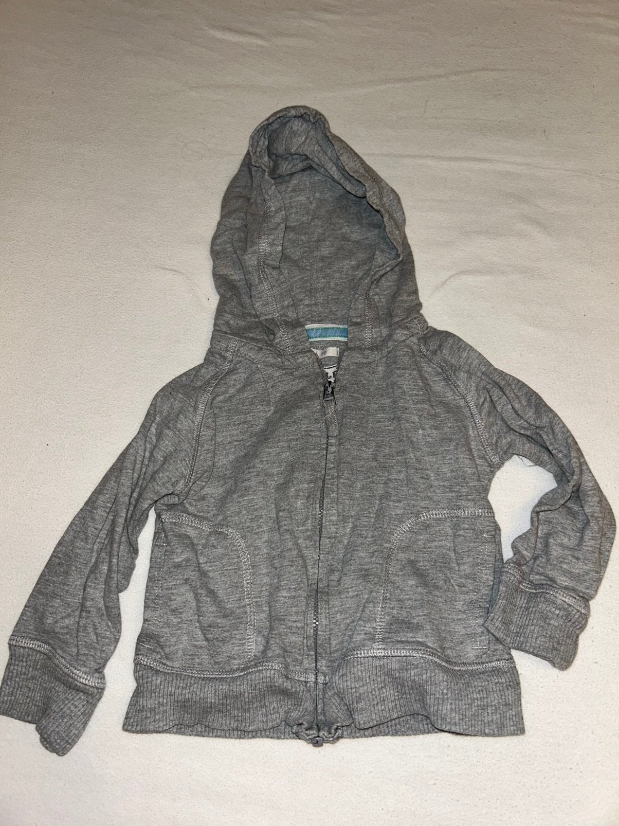 Grijs HEMA vestje maat 80, Kinderen en Baby's, Babykleding | Maat 80, Ophalen of Verzenden, Zo goed als nieuw, Jongetje of Meisje