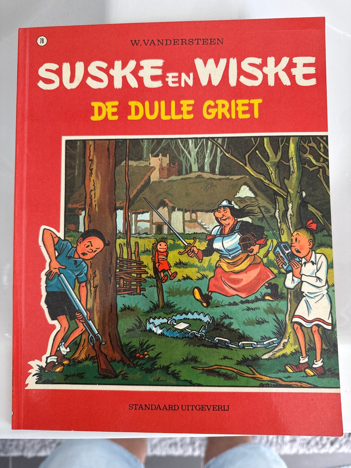 Suske en Wiske - De Dulle Griet (nummer 78). 1973, Eén stripboek, Ophalen, Gelezen
