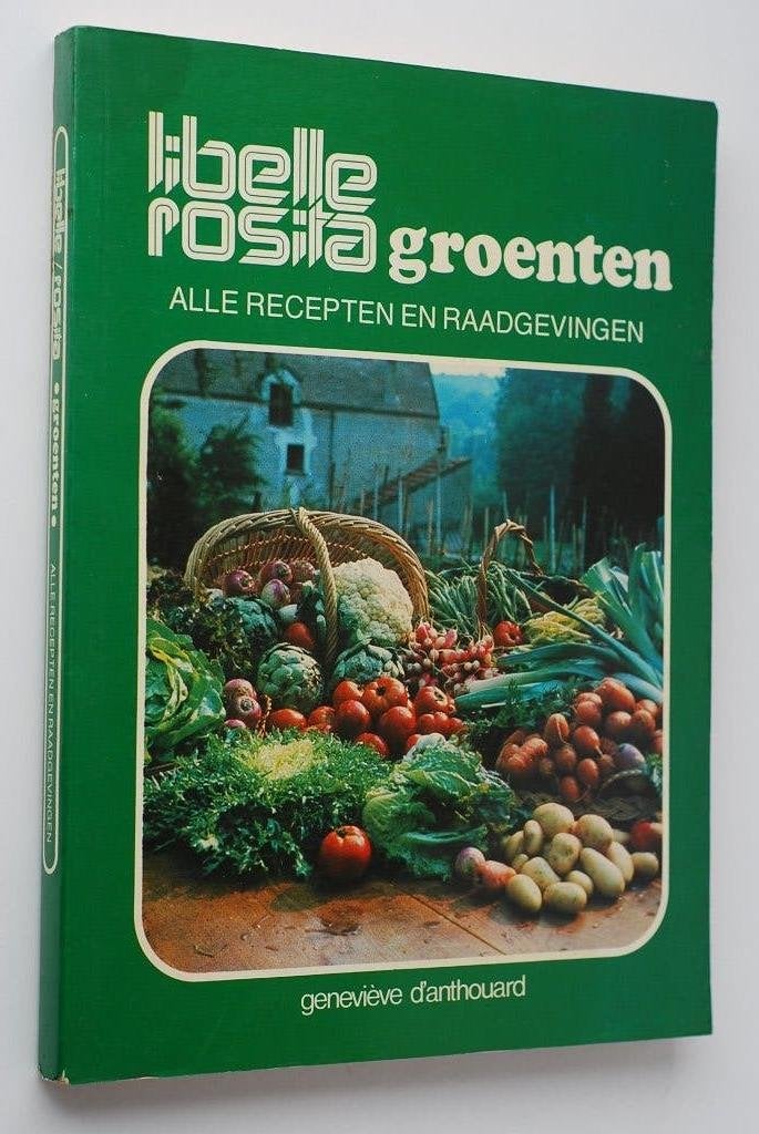 Libelle Rosita Groenten - Vintage kookboek jaren 70